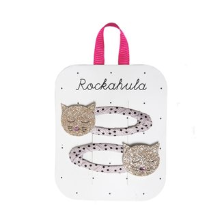Rockahula Kids Rockahula Kids - Paquet de Barrettes, Chats Scintillants