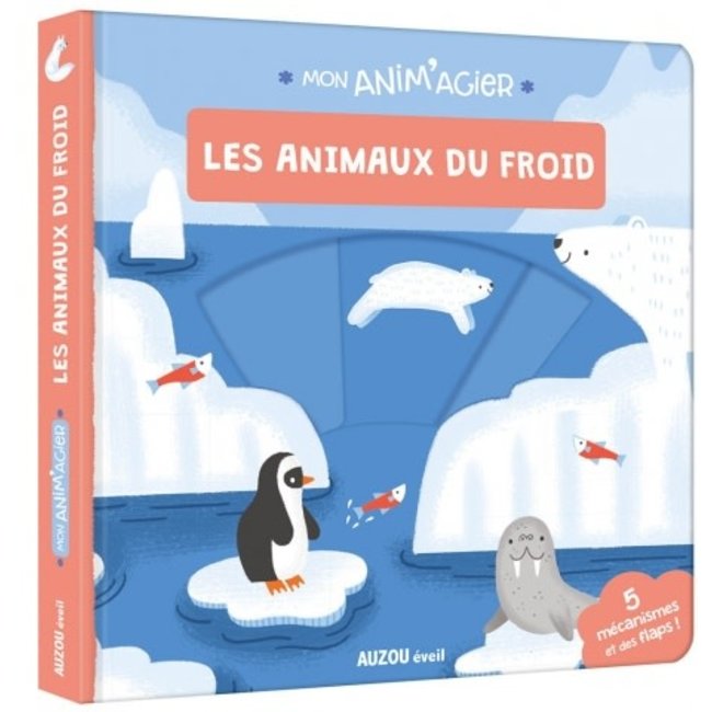 Auzou Auzou - Mon Anim'agier Book, Les Animaux du Froid