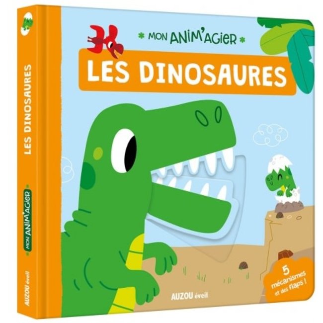 Auzou Auzou - Livre Mon Anim'agier, Les Dinosaures