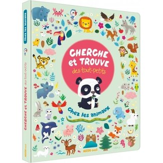 Auzou Auzou - Livre Cherche et Trouve des Tout-petits, Chez les Animaux