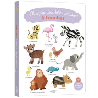 Auzou Auzou - Livre à Toucher, Mes Premiers Bébés Animaux