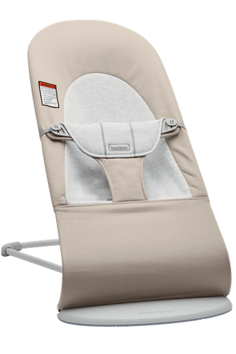 BabyBj rn Transat Balance Soft Cadre Gris P le Coton Jersey
