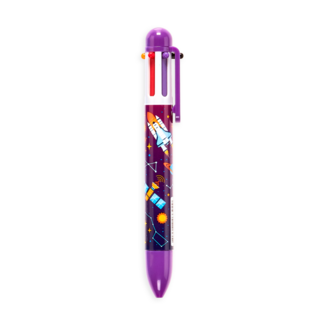 Ooly Ooly - 6 Click Multi Color Pen, Purple Rockets