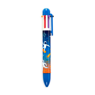 Ooly Ooly - 6 Click Multi Color Pen, Dark Blue Astronaut