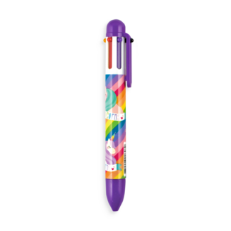 Ooly Ooly - 6 Click Multi Color Pen, Purple Unicorn