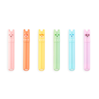 Ooly Ooly - Set of 6 Beary Sweet Mini Scented Highlighters