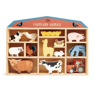 Tender Leaf Toys Tender Leaf Toys - Farmyard Animals Set