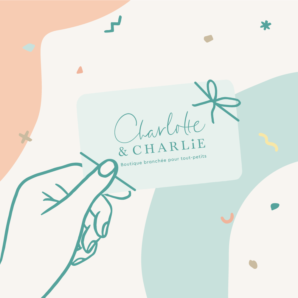 Livres de naissance et souvenirs - Charlotte et Charlie