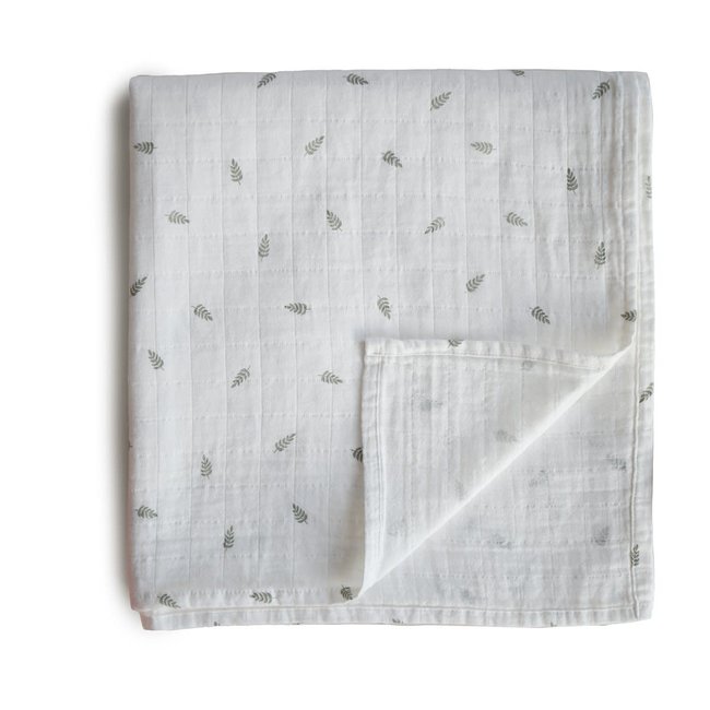 Mushie swaddle blanket hotsell