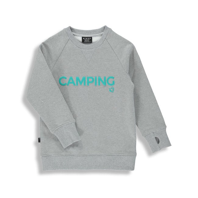 Birdz Children & Co Birdz - Camping Sweater, Light Grey
