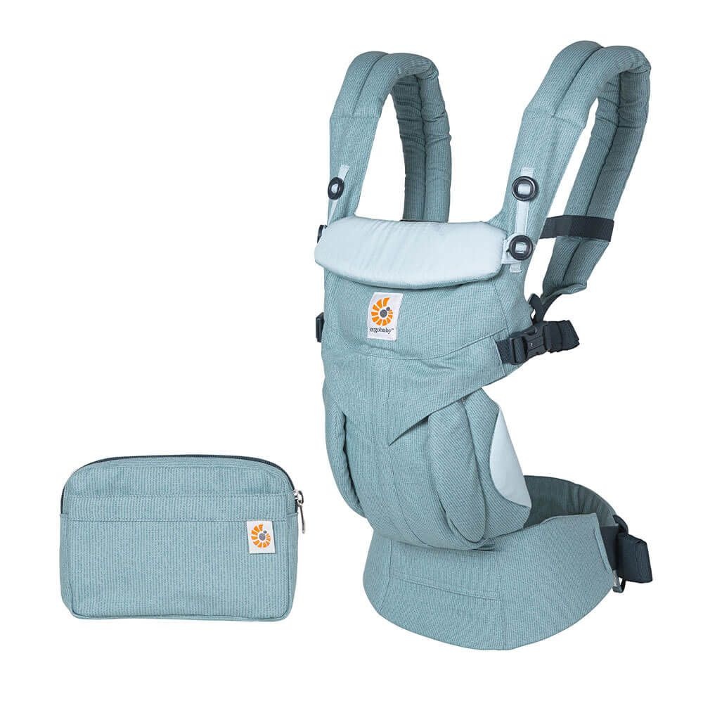 Ergobaby Porte Bebe Omni 360 Bleu Heritage Charlotte Et Charlie