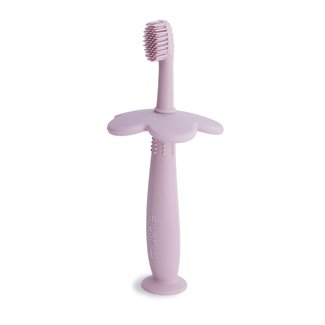 Mushie Mushie - Training Toothbrush, Flower Lilac