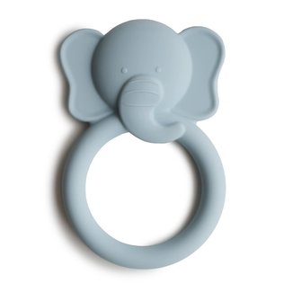 Mushie Mushie - Silicone Teether, Elephant Cloud