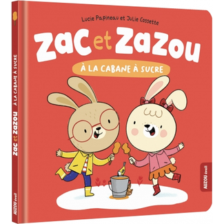 Auzou Auzou - Book, Zac and Zazou at the Sugar Shack