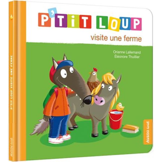 Auzou Auzou - Book, P'tit Loup Visite une Ferme