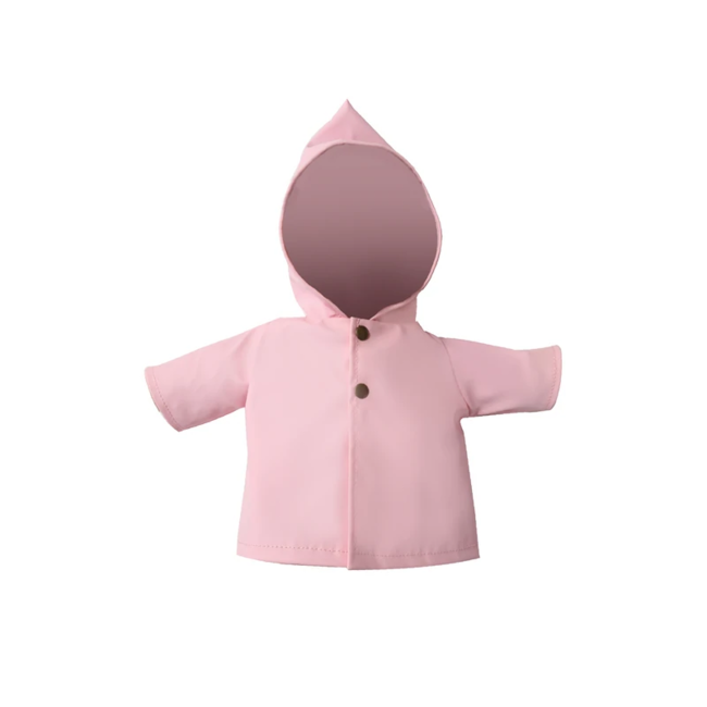Olli Ella Olli Ella - Dinkum Doll Clothing Ahoy Raincoat, Pink