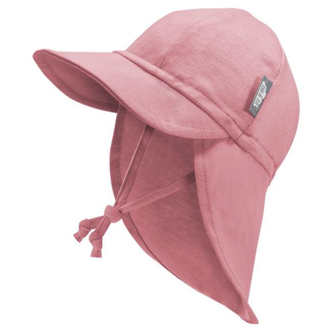 Jan & Jul Jan & Jul - Cotton Sun Soft Baby Cap, Dusty Pink