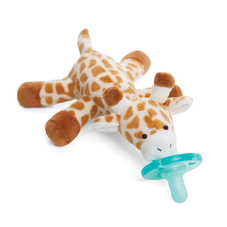 WubbaNub WubbaNub - Pacifier with Toy Plush, Giraffe