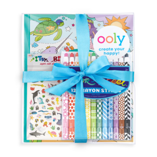 Ooly Ooly - Appeel Coloring Giftables Pack, Outrageous Ocean