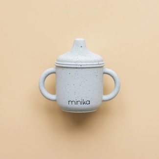 Minika Minika - Verre à Bec en Silicone avec Poignées, Glace