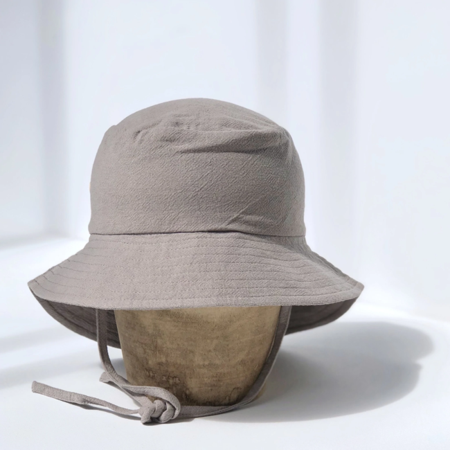 Fini. the label Fini. The Label - Sailor Cotton Sun Hat, Mushroom