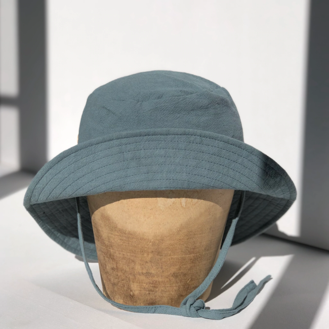 Fini. the label Fini. The Label - Sailor Cotton Sun Hat, Blue