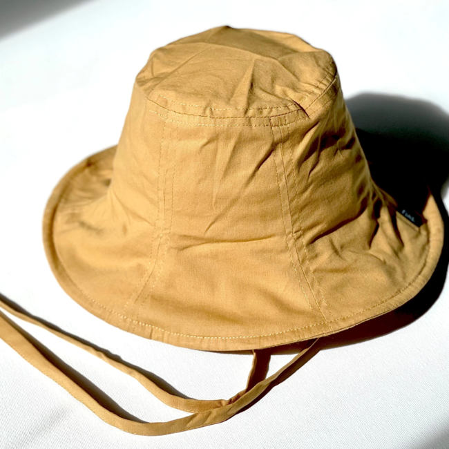 Fini. the label Fini. The Label - Boho Cotton Sun Hat, Gold