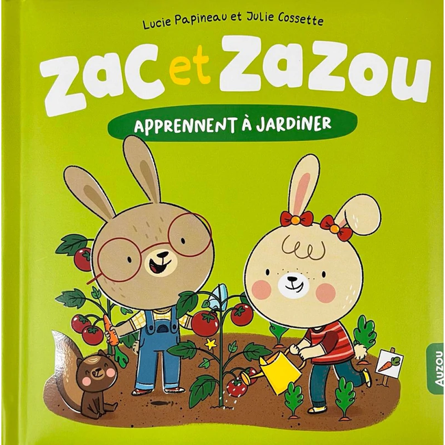 Auzou Auzou - Book, Zac et Zazou Apprennent à Jardiner