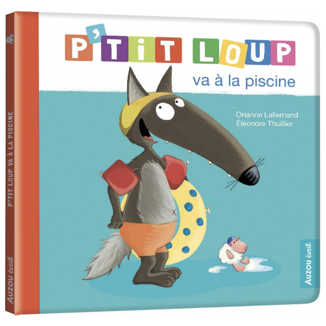 Auzou Auzou - Book, P'tit Loup Va à la Piscine