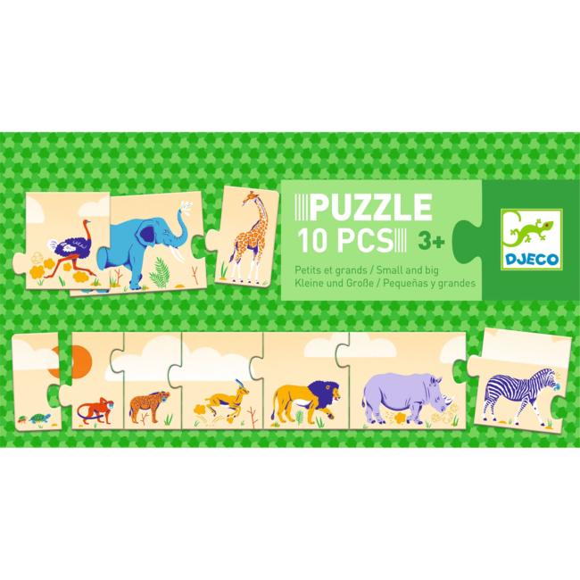 DJECO - Puzzle duo Mamans et bébés - 2 à 4 ans - JEUX, JOUETS