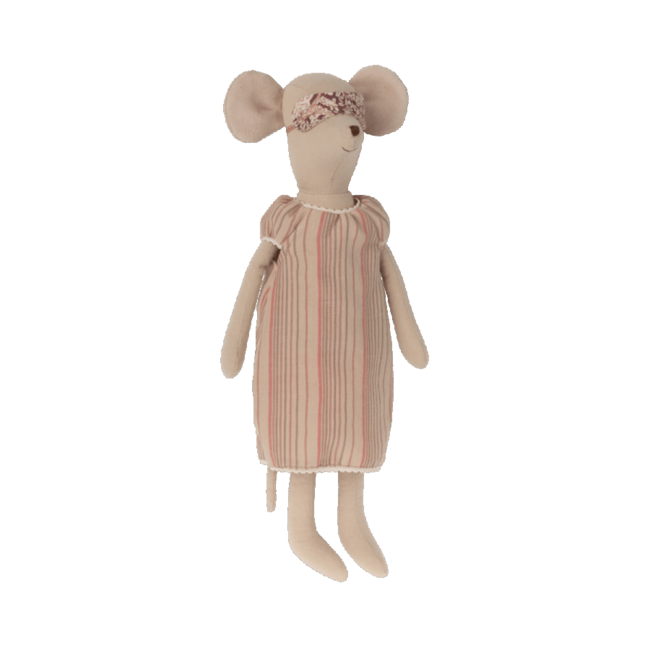 Maileg Maileg - Medium Mouse, Nightgown