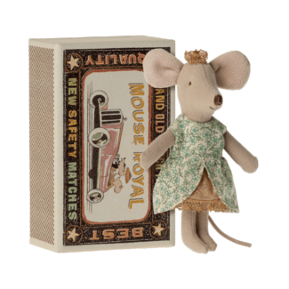Maileg Maileg - Princess Mouse, Little Sister in Matchbox