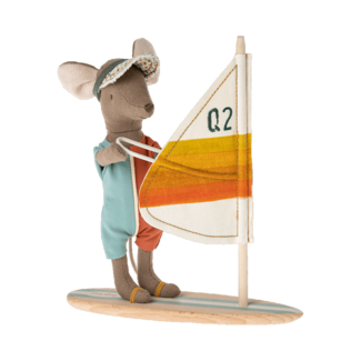 Maileg Maileg - Big Brother Mouse, Surfer