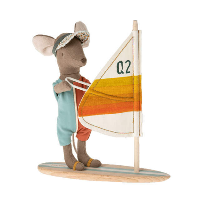 Maileg Maileg - Big Brother Mouse, Surfer