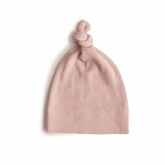 Mushie Mushie - Organic Ribbed Cotton Beanie, Blush