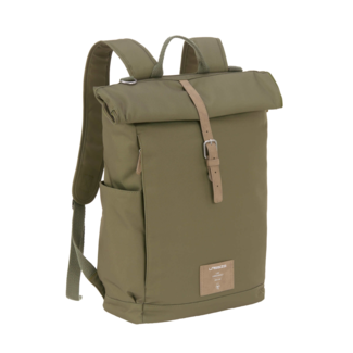 Lässig Lässig - Rolltop Backpack Diaper Bag, Olive