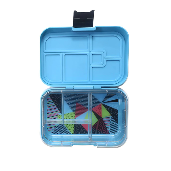 Munchbox Munchbox - Boîte Bento Mega4, Bleu Électrique