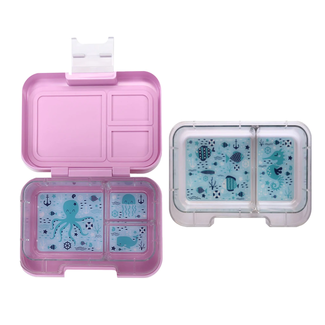 Munchbox Munchbox - Munchi Snack Bento Box, Pink Marshmallow
