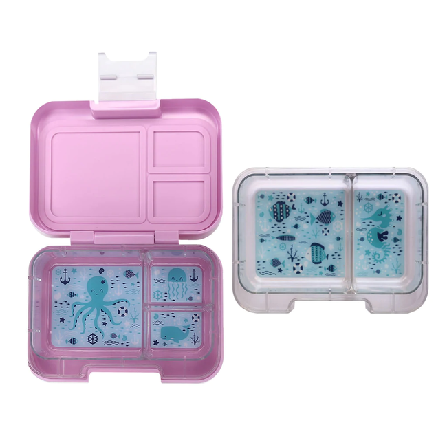 Munchbox Munchbox - Munchi Snack Bento Box, Pink Marshmallow