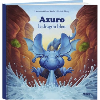 Auzou Auzou - Book, Azuro le Dragon Bleu