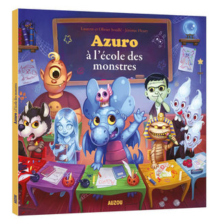 Auzou Auzou - Book, Azuro à l'École des Monstres