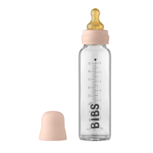 BIBS BIBS - Teat and Bottle Set 225ml, Blush