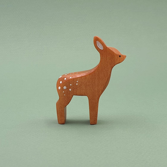 Brin d'ours Brin d'Ours - Wooden Animal, Fawn