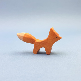 Brin d'ours Brin d'Ours - Wooden Animal, Standing Baby Fox