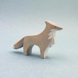 Brin d'ours Brin d'Ours - Wooden Animal, Standing Wolf