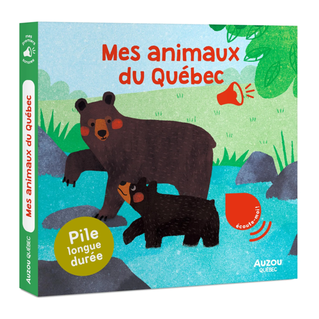 Auzou Auzou - Book, Mes Animaux du Québec