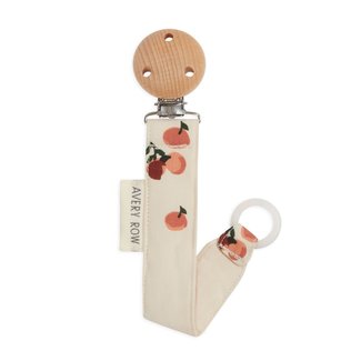 Avery Row Avery Row - Pacifier Holder, Peach