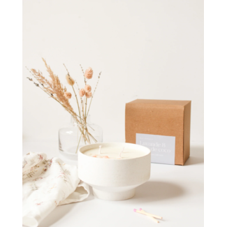 Moi d'abord Moi d'abord - 3 Wick Soy Candle, Lavender and Coconut