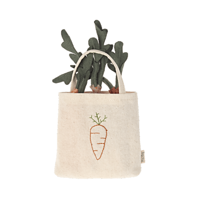 Maileg Maileg - Carrots in a Shopping Bag