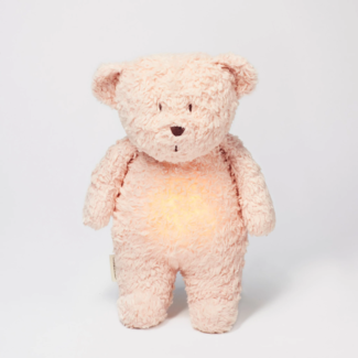 Moonie Moonie - Humming Friend with Night Lamp, Pink Bear